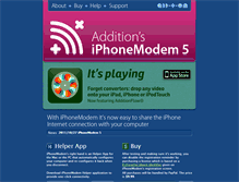 Tablet Screenshot of iphonemodem.com